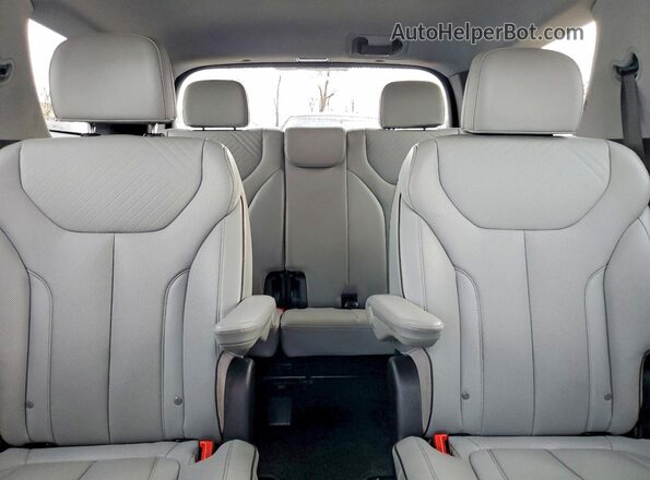 KM8R24GEXRU792041 2024 HYUNDAI PALISADE Black Вид задніх сидінь