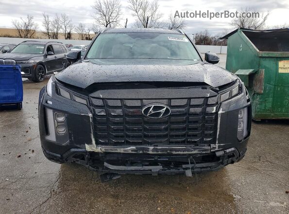 KM8R24GEXRU792041 2024 HYUNDAI PALISADE Black Вид спереду