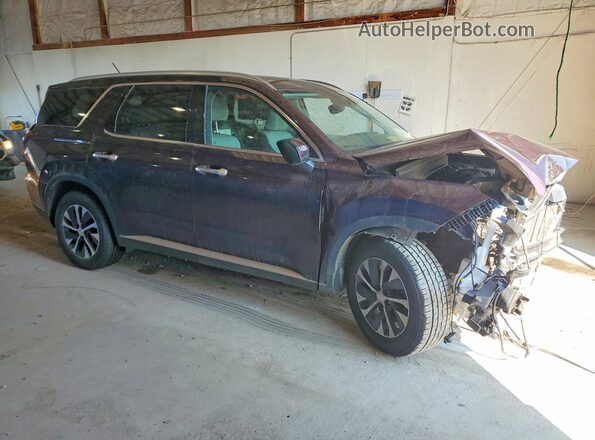 KM8R24HE1MU226972 2021 HYUNDAI PALISADE Maroon Front right