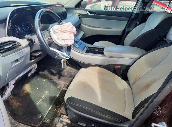 KM8R24HE1MU226972 2021 HYUNDAI PALISADE Maroon Front interior view