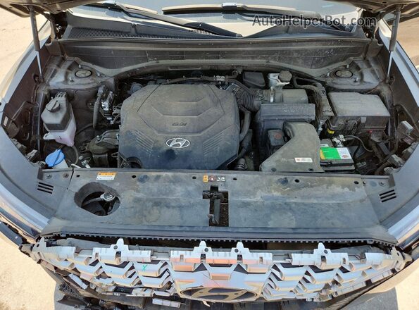KM8R24HE2MU259835 2021 HYUNDAI PALISADE Black Вид підкапотного простору