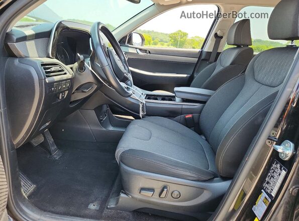 KM8R24HE2MU259835 2021 HYUNDAI PALISADE Black Вид салону спереду