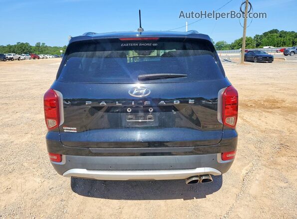 KM8R24HE3LU104970 2020 HYUNDAI PALISADE Black Вид ззаду