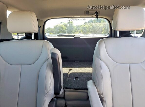 KM8R24HE3LU104970 2020 HYUNDAI PALISADE Black Вид задніх сидінь