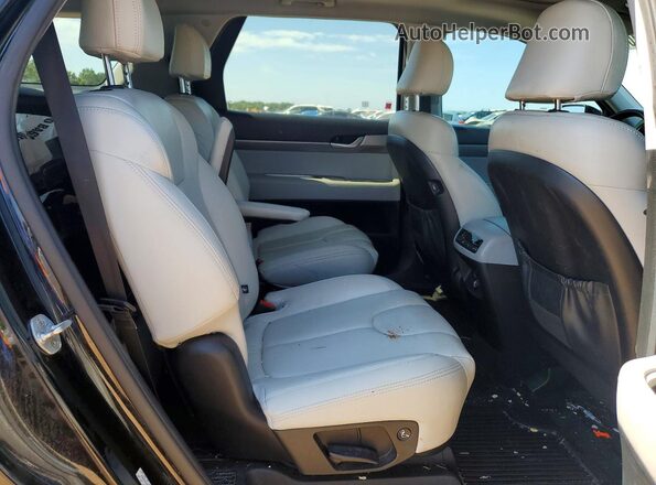 KM8R24HE3LU104970 2020 HYUNDAI PALISADE Black Вид задньої частини салону