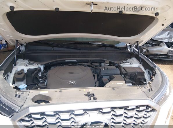 KM8R24HE4NU378259 2022 HYUNDAI PALISADE White Vista trasera