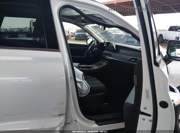 KM8R24HE4NU378259 2022 HYUNDAI PALISADE White Vista interior delantera