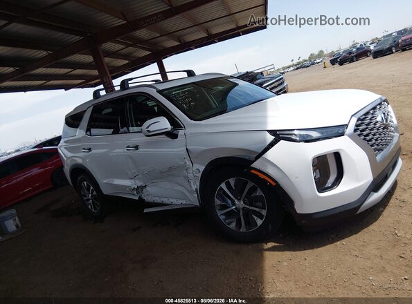 KM8R24HE4NU378259 2022 HYUNDAI PALISADE White Vista frontal