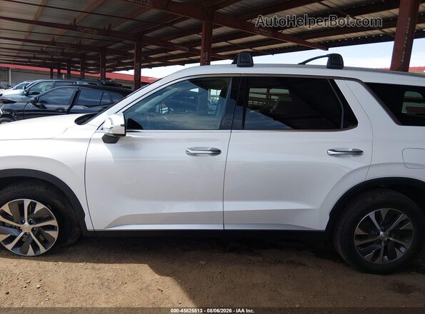 KM8R24HE4NU378259 2022 HYUNDAI PALISADE White Vista interior de 360 grados