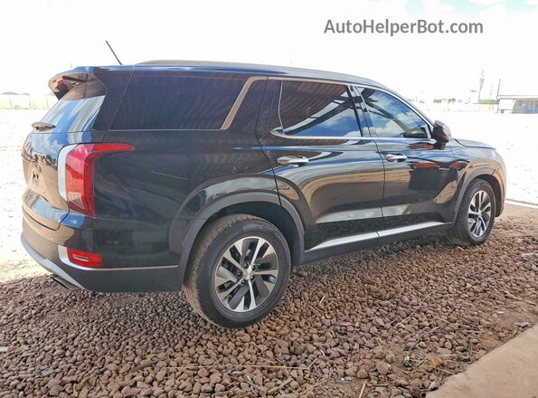 KM8R24HE4NU446124 2022 HYUNDAI PALISADE Black Tył prawy