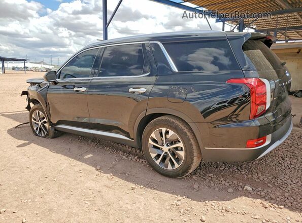 KM8R24HE4NU446124 2022 HYUNDAI PALISADE Black Tył lewy