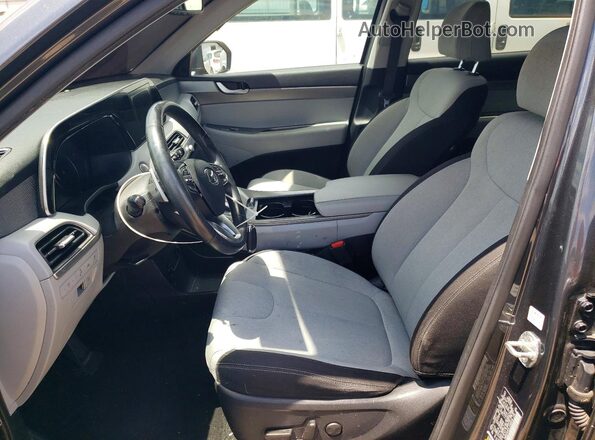 KM8R24HE5LU068604 2020 HYUNDAI PALISADE Gray Front interior view