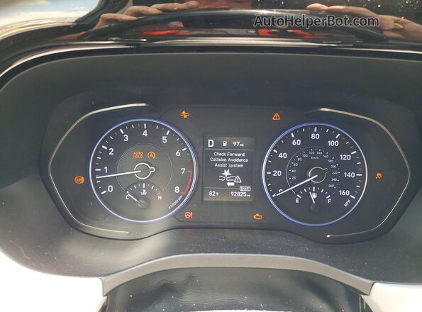 KM8R24HE5LU068604 2020 HYUNDAI PALISADE Gray Instrument cluster view