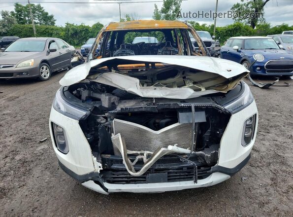 KM8R24HE5MU334267 2021 HYUNDAI PALISADE White Widok z przodu