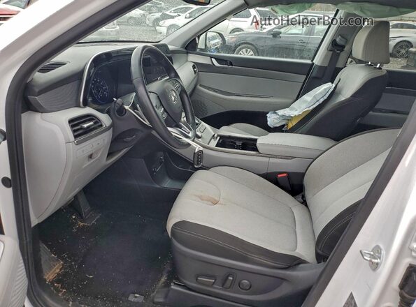 KM8R24HE8LU104902 2020 HYUNDAI PALISADE White Widok wnętrza z przodu