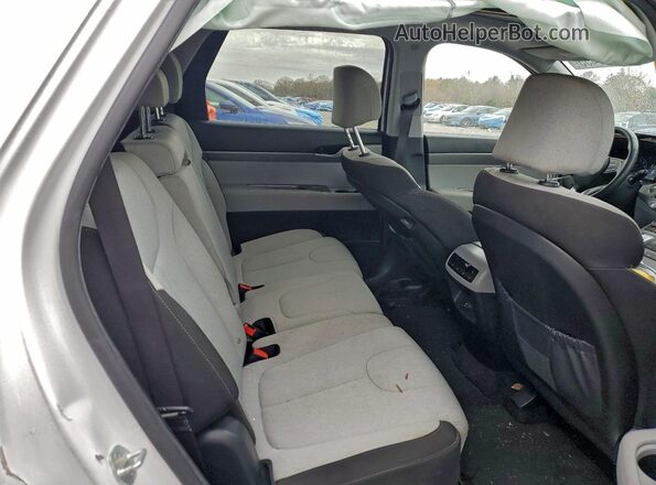 KM8R24HE8LU104902 2020 HYUNDAI PALISADE White Widok tylnych siedzeń