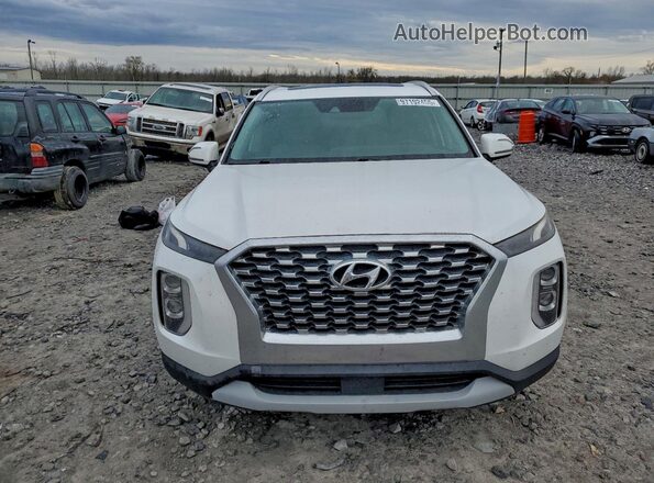 KM8R24HE8LU104902 2020 HYUNDAI PALISADE White Widok z przodu