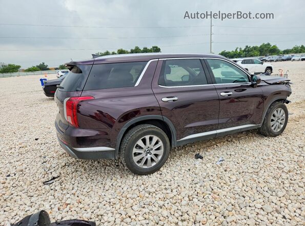 KM8R2DGE2SU845160 2025 HYUNDAI PALISADE Maroon Rear right
