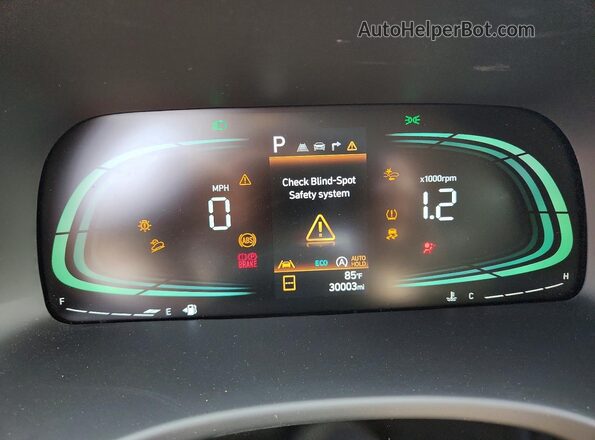 KM8R2DGE2SU876232 2025 HYUNDAI PALISADE Black Vista del cuadro de instrumentos