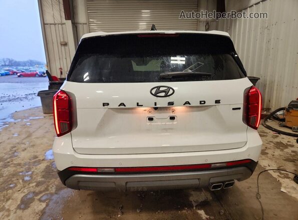 KM8R2DGE3SU831297 2025 HYUNDAI PALISADE White Vista trasera