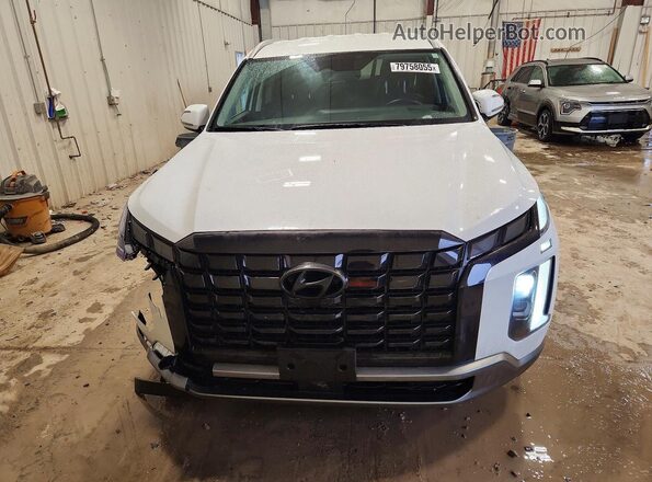 KM8R2DGE3SU831297 2025 HYUNDAI PALISADE White Vista frontal