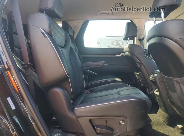 KM8R2DGE5RU803222 2024 HYUNDAI PALISADE Black Vista interior trasera