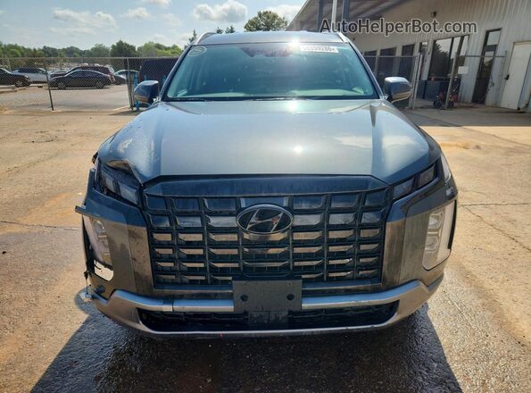 KM8R2DGE8PU525560 2023 HYUNDAI PALISADE Gray Widok z przodu