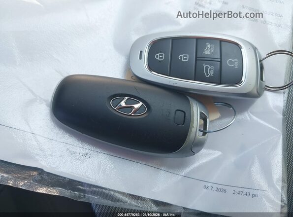 KM8R2DGEXSU890749 2025 HYUNDAI PALISADE Gray Widok deski rozdzielczej