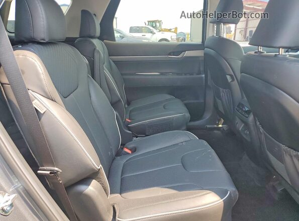 KM8R2DGEXSU935043 2025 HYUNDAI PALISADE Charcoal Widok wnętrza z tyłu