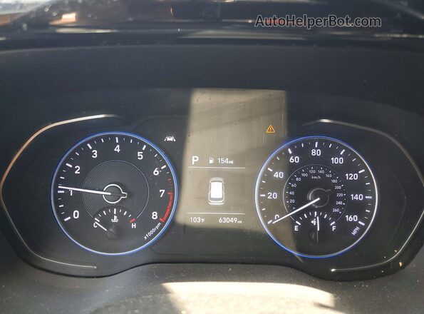 KM8R2DHE8LU141125 2020 HYUNDAI PALISADE Black Սարքավորումների վահանակի տեսք