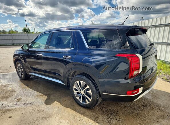 KM8R2DHE8MU318662 2021 HYUNDAI PALISADE Синий Задняя левая четверть