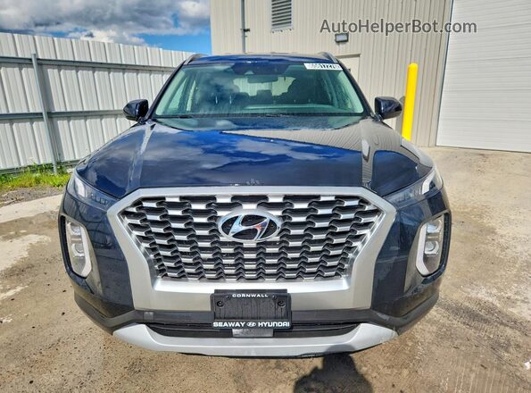 KM8R2DHE8MU318662 2021 HYUNDAI PALISADE Синий Вид спереди