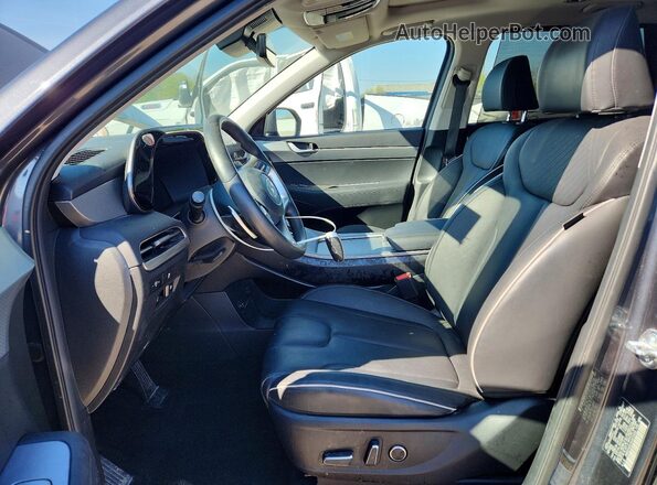 KM8R34GE3SU872459 2025 HYUNDAI PALISADE Gray Vista interior delantera