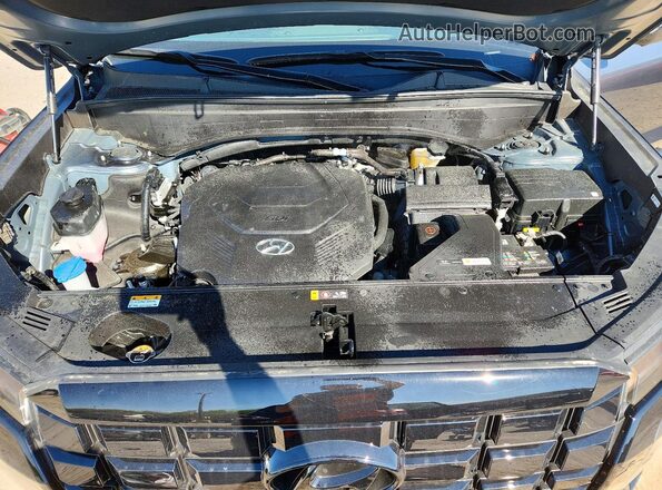 KM8R34GE3SU872459 2025 HYUNDAI PALISADE Gray Vista del compartimento del motor