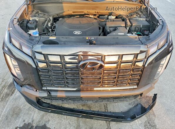 KM8R34GE4RU665525 2024 HYUNDAI PALISADE Black Widok komory silnika