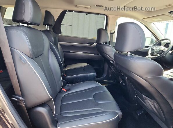KM8R34GE5RU696945 2024 HYUNDAI PALISADE Черный Вид задней части салона