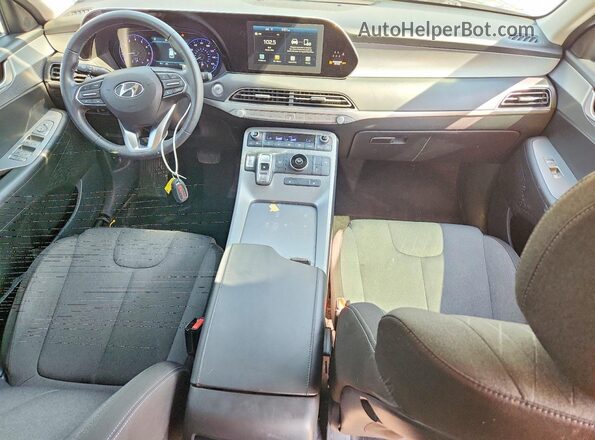 KM8R34HE1LU096185 2020 HYUNDAI PALISADE Серый Вид панели приборов