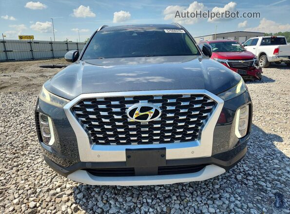 KM8R34HE1LU096185 2020 HYUNDAI PALISADE Серый Вид спереди