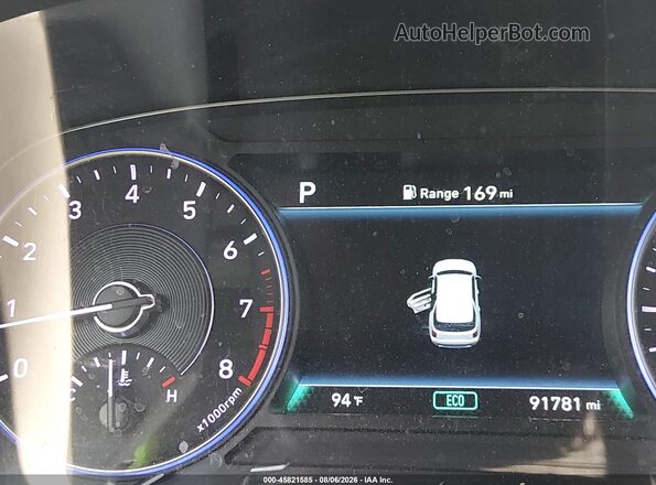 KM8R34HE1LU160239 2020 HYUNDAI PALISADE Black Widok tylnych siedzeń