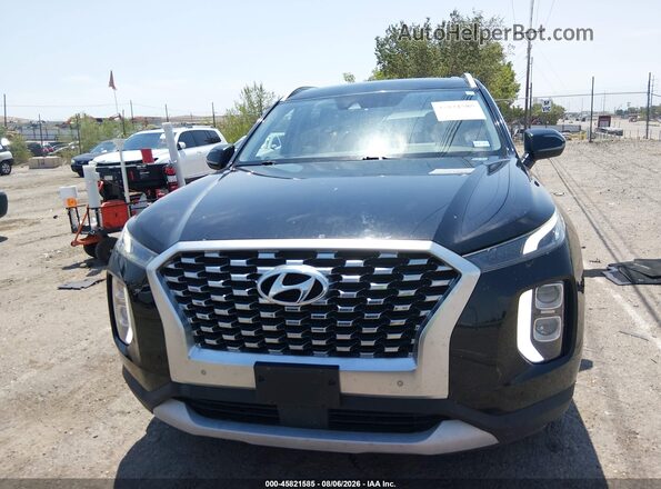 KM8R34HE1LU160239 2020 HYUNDAI PALISADE Black Widok zestawu wskaźników