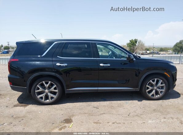 KM8R34HE1LU160239 2020 HYUNDAI PALISADE Black Widok wnętrza z tyłu