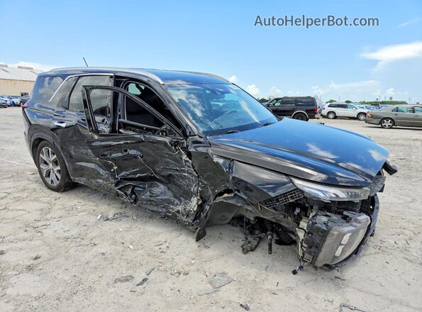 KM8R34HE2LU094025 2020 HYUNDAI PALISADE Черный Передняя правая четверть