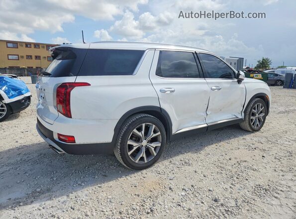 KM8R34HE4MU323712 2021 HYUNDAI PALISADE White Tył prawy