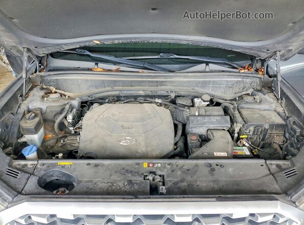 KM8R34HE5LU106149 2020 HYUNDAI PALISADE Gray Вид підкапотного простору