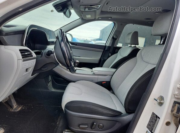 KM8R34HE6LU162312 2020 HYUNDAI PALISADE Белый Вид салона спереди
