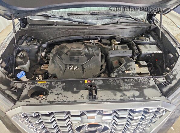 KM8R34HE8LU146225 2020 HYUNDAI PALISADE Blue Engine compartment view