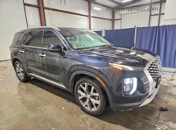 KM8R34HE8LU146225 2020 HYUNDAI PALISADE Blue Front right