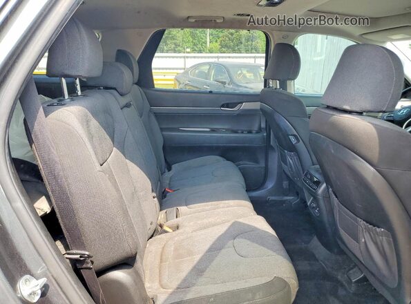 KM8R34HE9LU132219 2020 HYUNDAI PALISADE Угольный Вид задней части салона