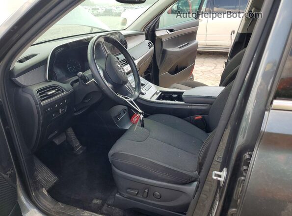 KM8R34HE9LU132219 2020 HYUNDAI PALISADE Угольный Вид салона спереди