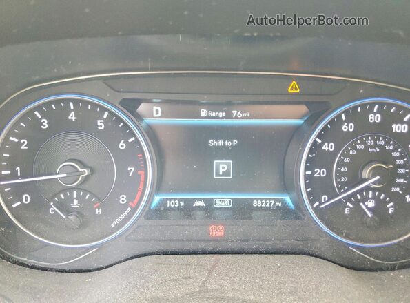 KM8R34HE9LU132219 2020 HYUNDAI PALISADE Угольный Вид щитка приборов